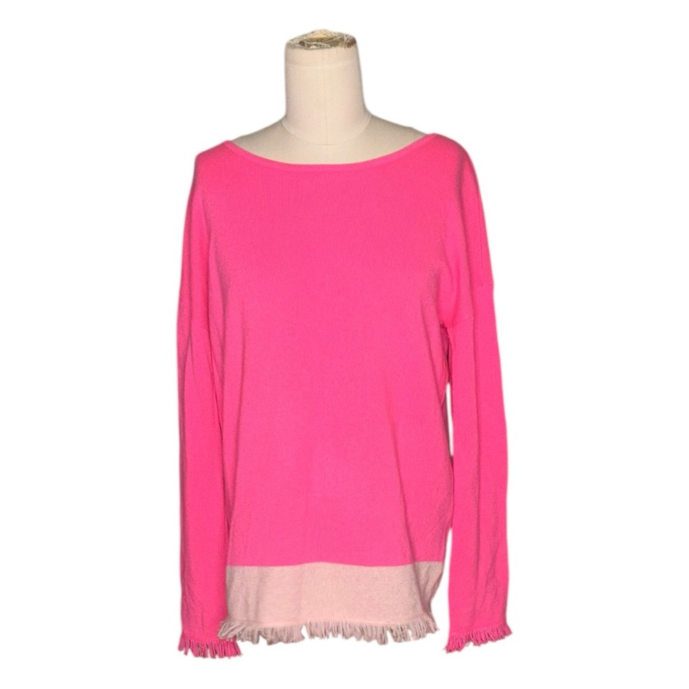 Lilly Pulitzer Pink Long Sleeve Sweater